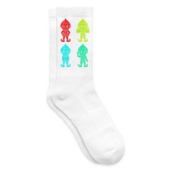 Weihnachtsmann Weihnachtself Weihnachten - Tennissocken - Weiß - Rechts