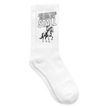 Riding, Rider, Horse, Horse owner, Equestrian sport - Tennis socks - white - Right