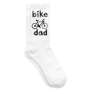 Bike Dad - Tennis socks - white - Right