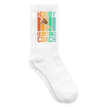Steckenpferd Hobbyhorse Hobby Horsing - Tennis socks - white - Right