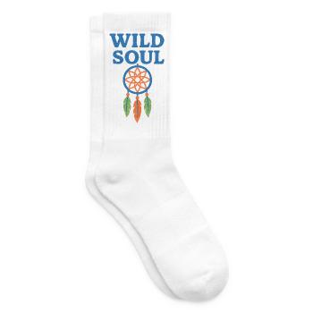 Wilde Seele Traumfänger - Tennissocken - Weiß - Rechts