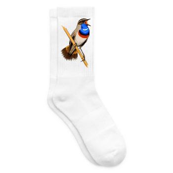Bluethroat - Tennis socks - white - Right