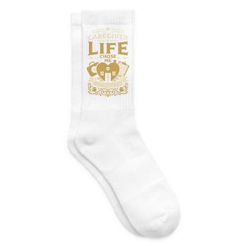 Home Care Assistant Hha Caregiver - Tennis socks - white - Right