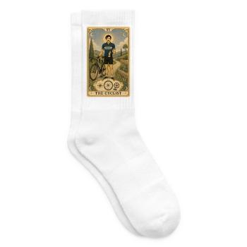 Cyclists | Road Bike & Tour Tarot - Tennis socks - white - Right