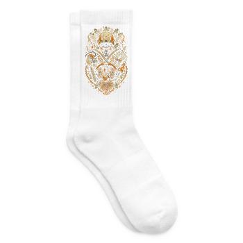 Arboristes Arboristes - Chaussettes de tennis - blanc - Droite