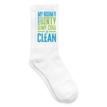 Lustiger Softwareingenieur und Programmierer - Tennissocken - Weiß - Rechts