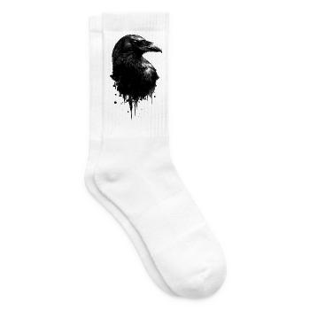 Rabe - Tennissocken - Weiß - Rechts
