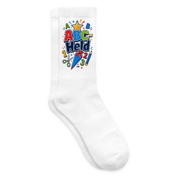 Back to school school child - Tennis socks - white - Right