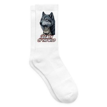 Wildwölfe Vermächtnis - Tennissocken - Weiß - Rechts