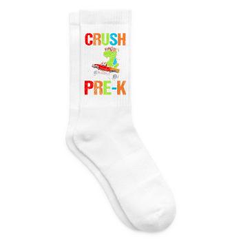 I'm Ready To Crush Pre-K Back To School Student - Tennissocken - Weiß - Rechts
