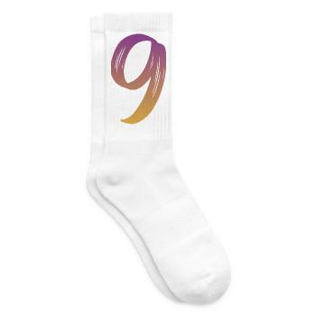 9 - Tennissocken - Weiß - Rechts