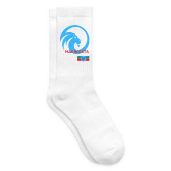 LOGO LÖWE MARBOSSTA - Tennissocken - Weiß - Rechts