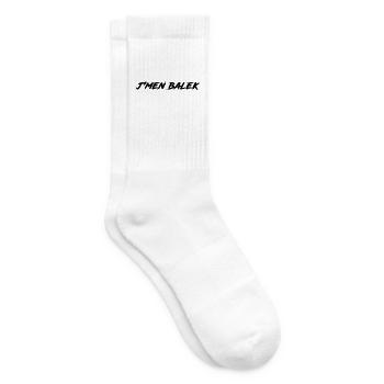 I am balek - Tennis socks - white - Right