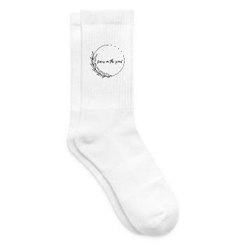 focus on the good - Tennissocken - Weiß - Rechts