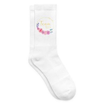 Team Bride - Tennissocken - Weiß - Rechts