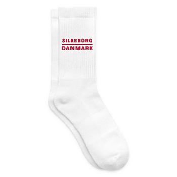 Silkeborg, Danemark - Chaussettes de tennis - blanc - Droite