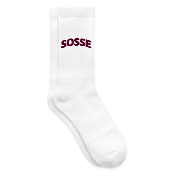 Sosse für immer - Tennissocken - Weiß - Rechts
