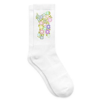 sardinia in color2 - Tennis socks - white - Right