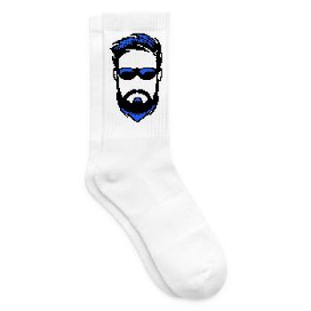 Bartträger Männlichkeit Bart ziegenbart - Tennissocken - Weiß - Rechts
