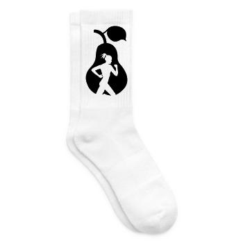 Healthy fruit Harloopster in pear dietiste - Tennis socks - white - Right