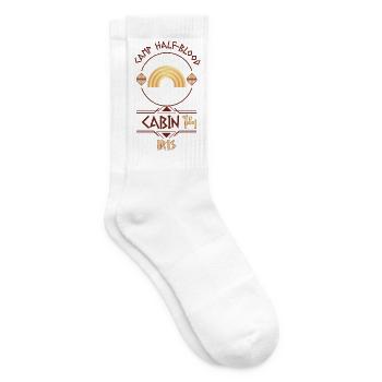 Cabin #14 in Camp Half Blood, Child of Iris - Tennis socks - white - Right