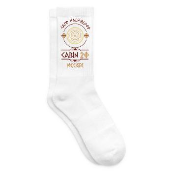 Cabin #20 in Camp Half Blood, Child of Hecate - Tennis socks - white - Right
