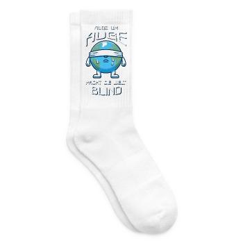 Œil pour œil - Chaussettes de tennis - blanc - Droite
