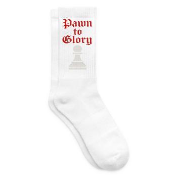 Bauer zum Ruhm - Tennissocken - Weiß - Rechts