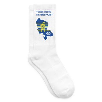 Territory of Belfort 90 - Tennis socks - white - Right