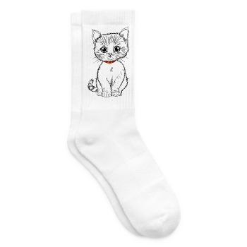 white - Tennis socks - white - Right