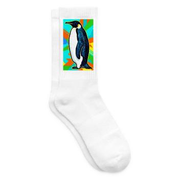 Pinguin - Tennissocken - Weiß - Rechts