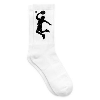 Herren-Padel-Smash - Tennissocken - Weiß - Rechts