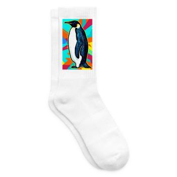 Pinguin - Tennissocken - Weiß - Rechts