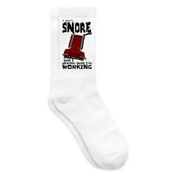 1477_I_dont_Snore-S_TRUCK - Tennis socks - white - Right