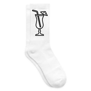 cocktail - Tennis socks - white - Right