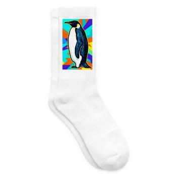 Pinguin - Tennissocken - Weiß - Rechts