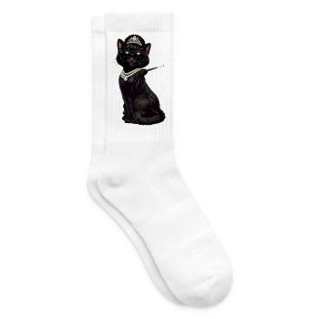 Cat Audrey - Tennissocken - Weiß - Rechts