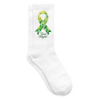 Hen Party Team Mojito Cocktail Bartender - Tennis socks - white - Right