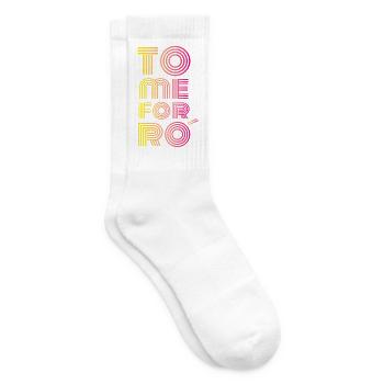 Tome Forro – Forro macht glücklich - Tennissocken - Weiß - Rechts