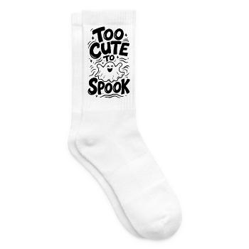 Too Cute To Spook - Tennissocken - Weiß - Rechts