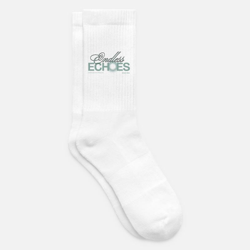 Synthesizer Modular Addicted Endless Echoes - Tennissocken - Weiß