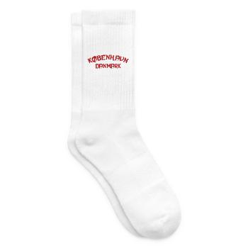 Copenhagen Forever Denmark - Tennis socks - white - Right