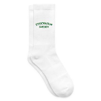 Stockholm 1252 Sweden - Tennis socks - white - Right