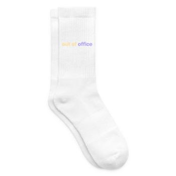 out of office - Tennissocken - Weiß - Rechts