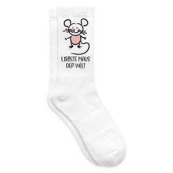 mouse - Tennis socks - white - Right