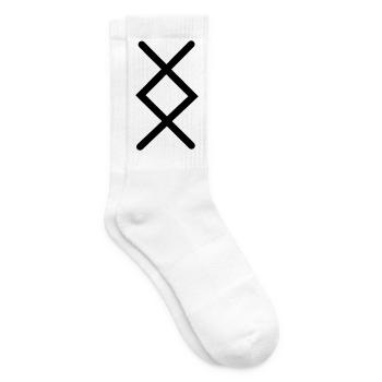 Fertilité d’Ingwaz - Chaussettes de tennis - blanc - Droite