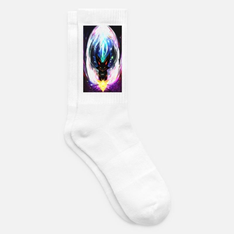 Loup eclair - Chaussettes de tennis - blanc