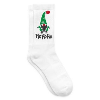 hohoho gnome icône de noël icône graphique - Chaussettes de tennis - blanc - Droite