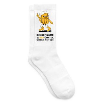 Ihr Habt Nichts Zu Bierfürchten - Tennissocken - Weiß - Rechts