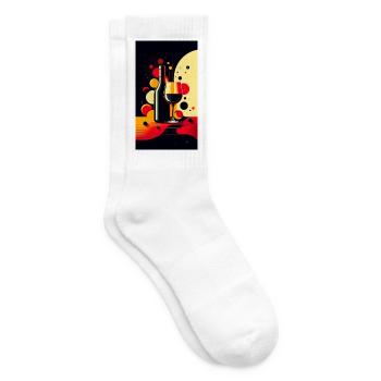 Vin 2 2 - Chaussettes de tennis - blanc - Droite